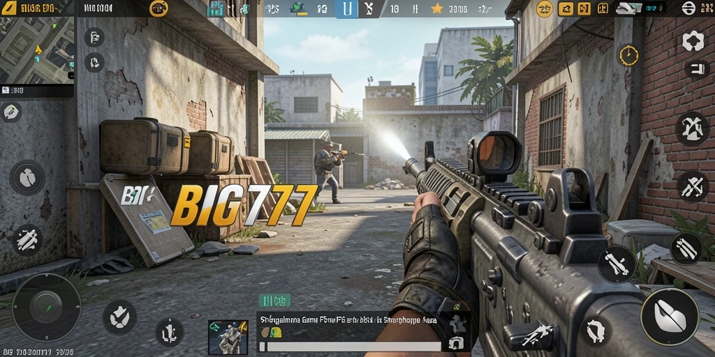 Tampilan gameplay <strong>BIG777</strong> yang menegangkan saat bertempur di medan perang.