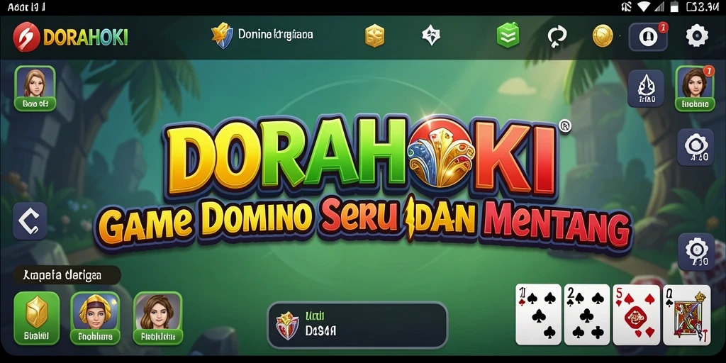 Tampilan gameplay menarik di DORAHOKI dengan grafis yang tajam.
