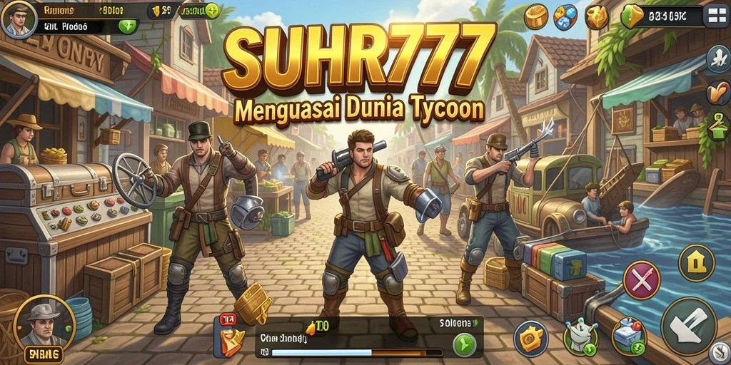 Screenshot gameplay SUHU777 menampilkan manajemen bisnis Tycoon yang seru.