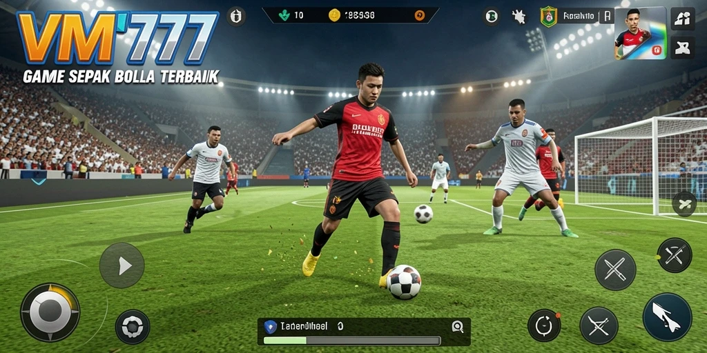 Tangkapan layar dari gameplay VM777 yang intens dan realistis.