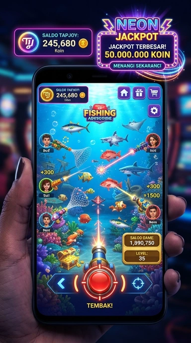 Gambar aplikasi tapjoy dengan fitur pencarian yang cepat dan efisien.